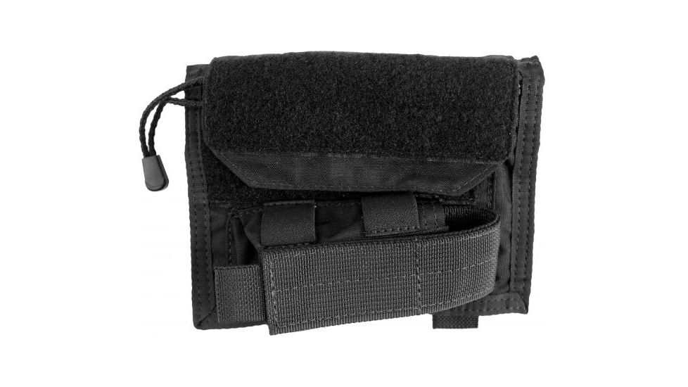 Tactical Assault Gear MOLLE Admin Rampage Pouch, Black, Zip Closure 812326