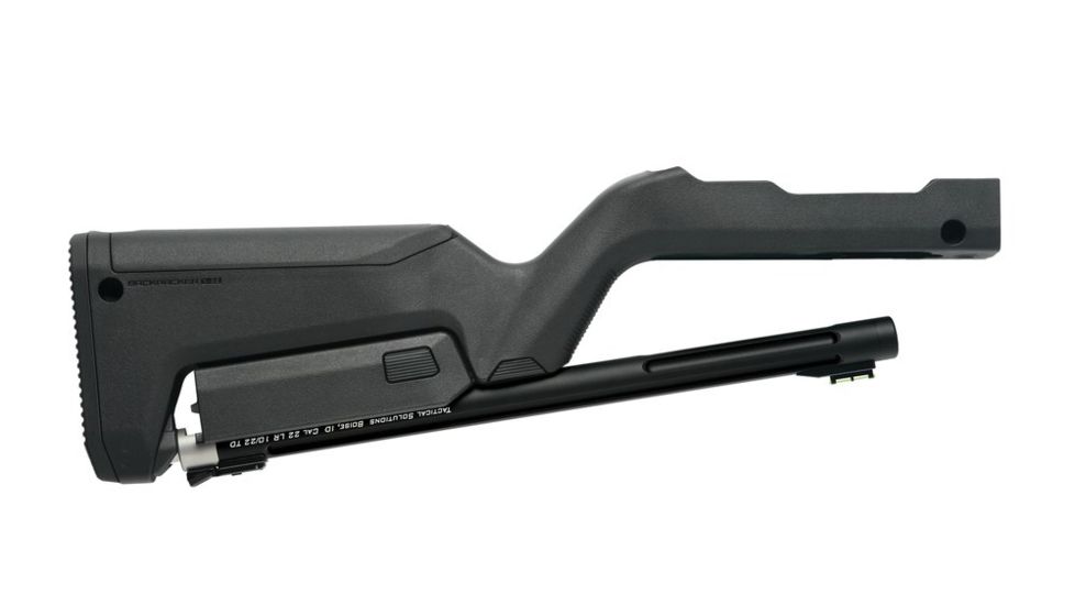 Tactical Solutions Takedown Barrel And Backpacker Stock Combo, Matte Black / Black TDC-MB-B-BLK