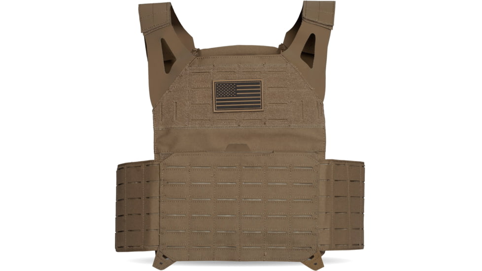 Tacticon Armament BattleVest Lite Plate Carrier, Coyote Brown, BV-LT-CB