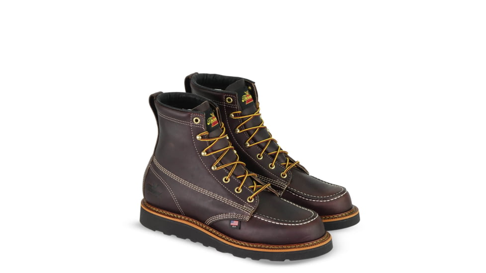 thorogood moc toe black walnut