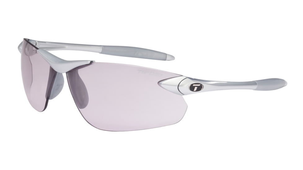 Tifosi Optics Seek FC Sunglasses, Metallic Silver Frame, EC Fototec Lenses, 0190300635