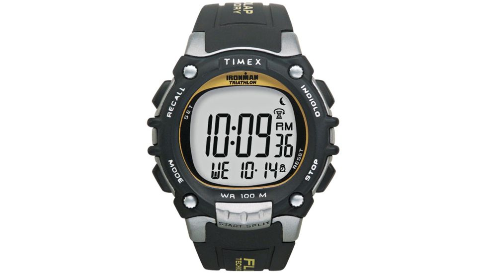 timex ironman 100 lap memory