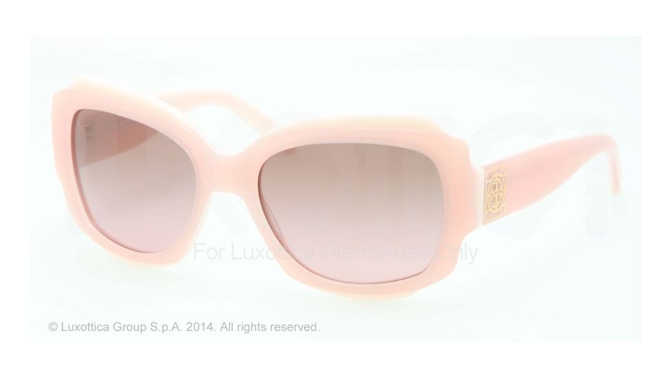 Tory Burch TY7070 Sunglasses 128214-55 - Blush Frame, Brown Rose Gradient Lenses