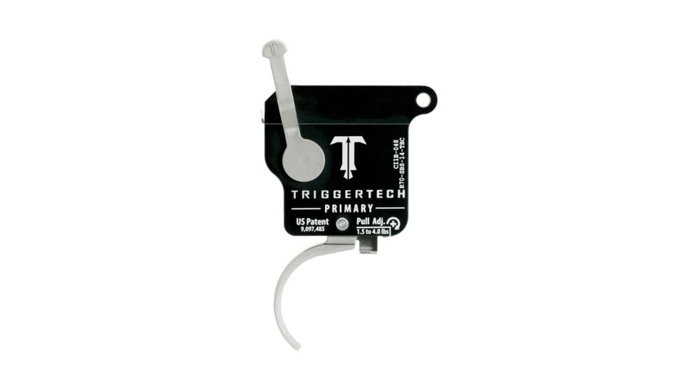 Triggertech Rem 700 Primary Curved Trigger, Stainless R70-SBS-14-TBC