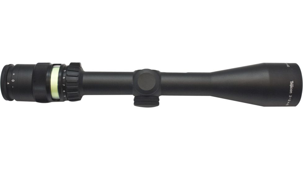 Trijicon AccuPoint TR-20 3-9x40mm Rifle Scope, 1 in Tube, Second Focal Plane, Black, Green Mil-Dot Crosshair w/ Dot Reticle, MOA Adjustment, TR20-2GA