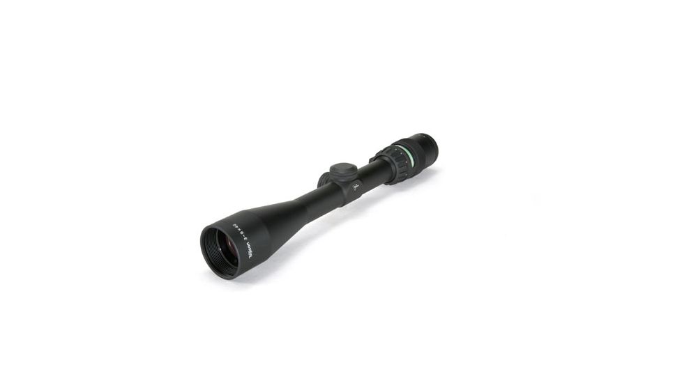 Trijicon AccuPoint TR-20 3-9x40mm Rifle Scope, 1 in Tube, Second Focal Plane, Black, Green BAC Triangle Post Reticle, MOA Adjustment, 200008
