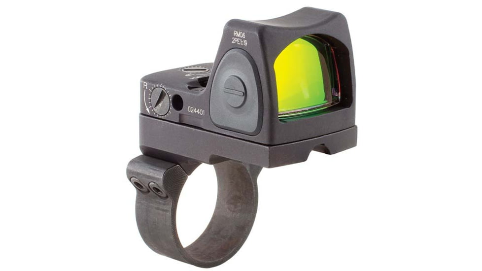 Trijicon RM06 RMR Type 2 Adjustable LED Red Dot Sight, 3.25 MOA Red Dot, RM36 Mount, Matte, Black, 700677