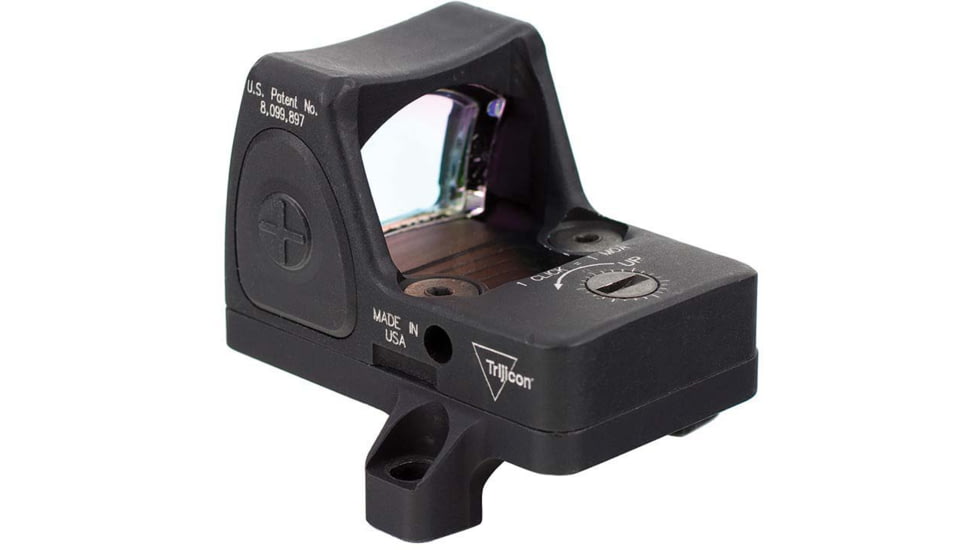 Trijicon RM06 RMR Type 2 Adjustable LED Red Dot Sight, 3.25 MOA Red Dot, RM66 Mount, Matte, Black, 700693