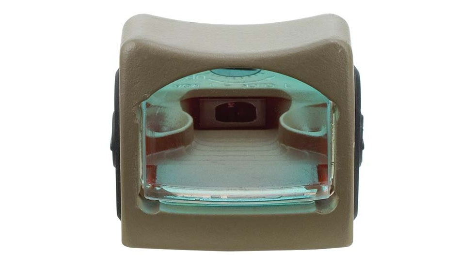 Trijicon RM06 RMR Type 2 Adjustable LED Red Dot Sight, 3.25 MOA Red Dot, No Mount, Matte, FDE, 700696