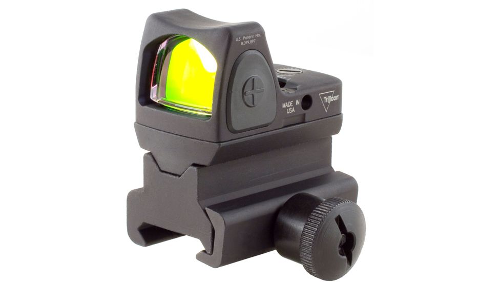 Trijicon RMR Type 2 Adjustable Red Dot Sight, 6.5 MOA Red Dot, RM34 Mount, Black, RM07-C-700681