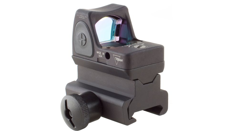 Trijicon RMR Type 2 Adjustable Red Dot Sight, 6.5 MOA Red Dot, RM34 Mount, Black, RM07-C-700681