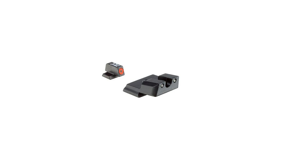 Trijicon Trijicon HD XR Night Sight Set, Orange Front Outline for Smith and Wesson SHIELD .40, .45, and 9mm, Black SA639-C-600856