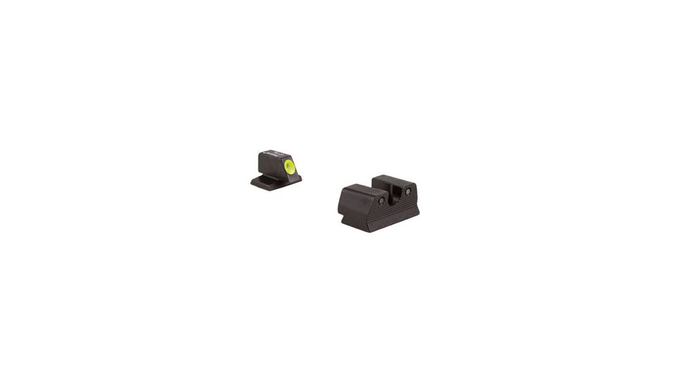Trijicon Trijicon HD XR Night Sight Set, Yellow Front Outline for FNH FNX-45, and FNP-45, Black FN603-C-600890