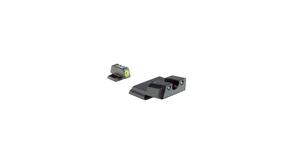 Trijicon Trijicon HD XR Night Sight Set, Yellow Front Outline for Smith and Wesson SHIELD .40, .45, and 9mm, Black SA639-C-600855