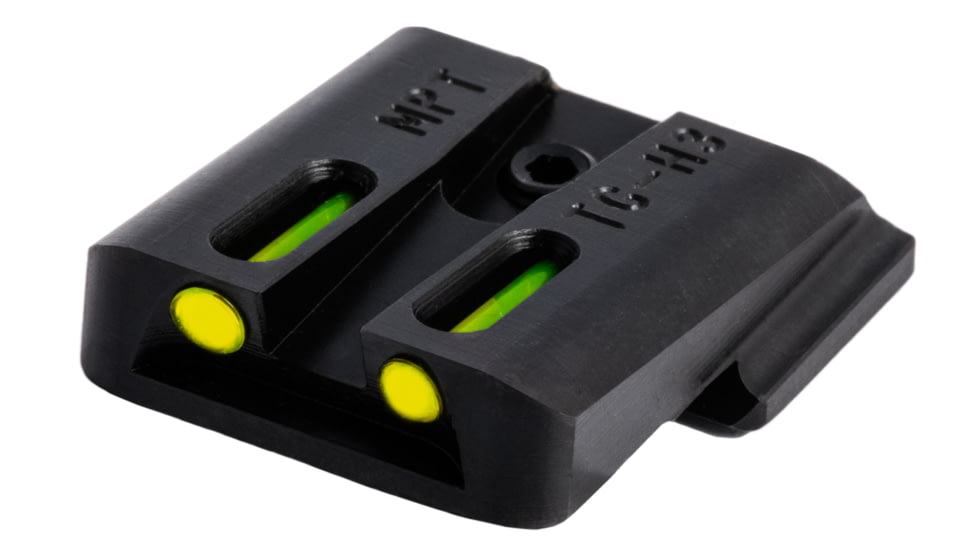 TruGlo Tritium Fiber Optic Brite-Site Handgun Sight For Smith and Wesson MP Front Green and Yellow Rear Sight, TG-TG131MPTY