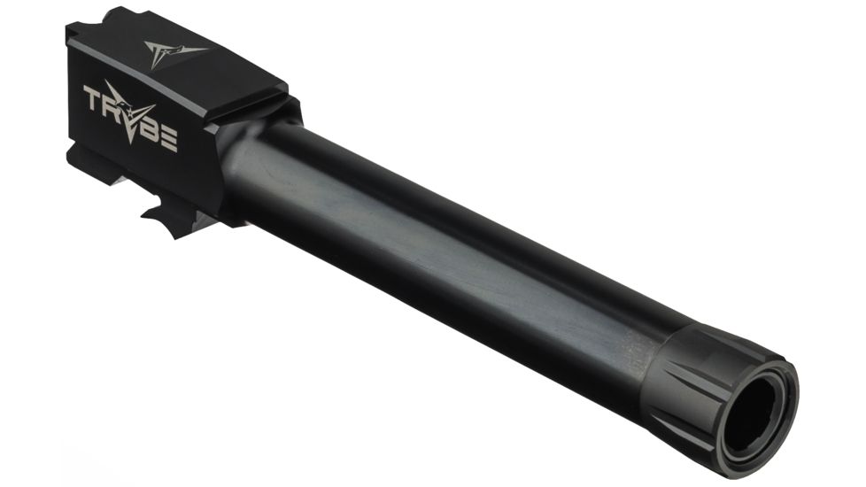 EDEMO TRYBE Defense Grade Threaded Pistol Barrel, S&W M&P 9mm 4in 2.0, 1/2 -img-0