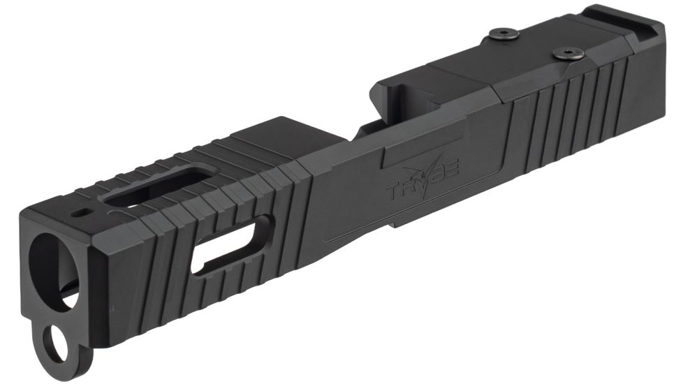 TRYBE Defense Pistol Slide, Glock 19, Gen 3, RMR Cut, Black, SLDG19G3RMR-BN