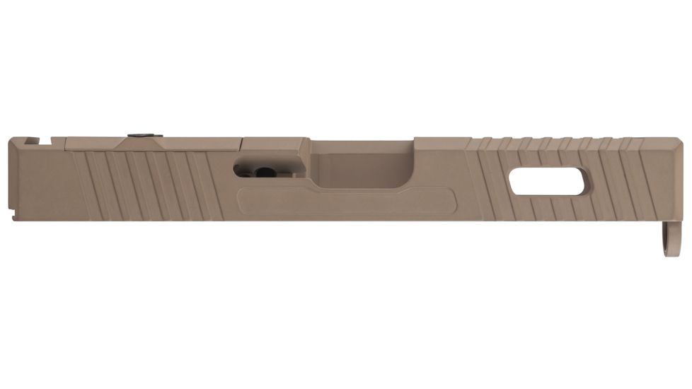 TRYBE Defense Pistol Slide, Glock 19, Gen 3, RMR Cut, FDE Cerakote, SLDG19G3RMR-FDE