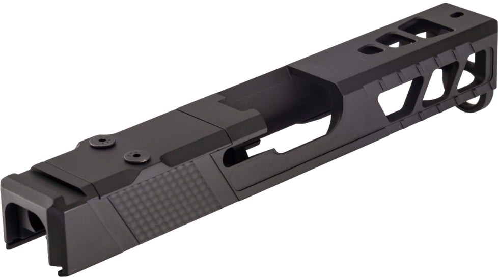 TRYBE Defense TRYBE Defense Pistol Slide, Glock 19, Gen 4, Viper Cut, Version 2, Black Cerakote SLDG19G4VPRV2-BN