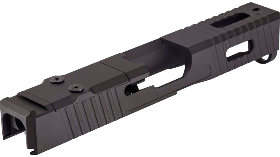 TRYBE Defense TRYBE Defense Pistol Slide, Glock 19, Gen 5, Viper Cut, Version 1, Black Cerakote SLDG19G5VPR-BN