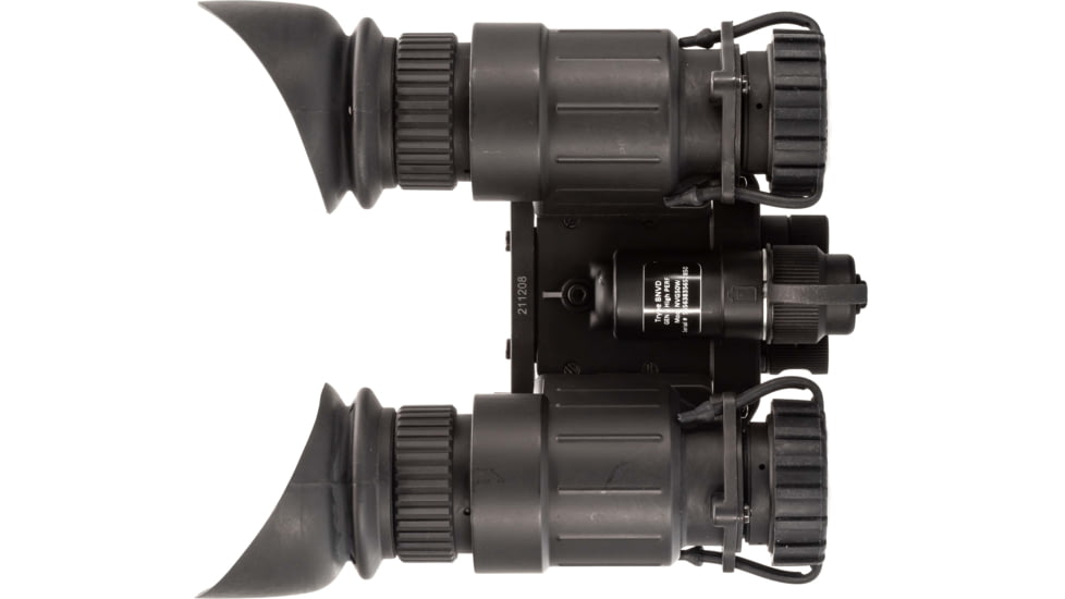 TRYBE Optics NVG-50 Dual 1x White Phosphor Tube Night Vision Goggle, Gen 3, Black, NVG50W