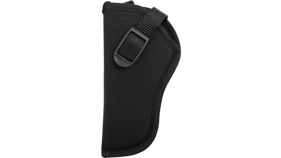 Uncle Mikes Hip Holster, Black, Left, Large Dbl Action Revolvers - 81022