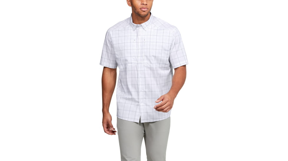 under armour men's plaid shirt