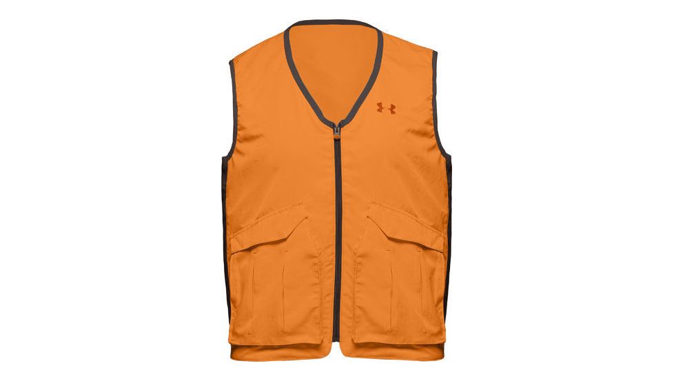 under armour blaze orange vest