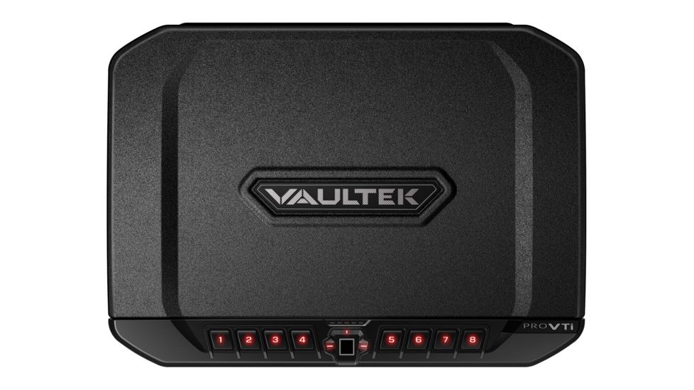 Vaultek Safe VTi Full-Size Biometric Bluetooth Pistol Vault, Black, VTi-BK