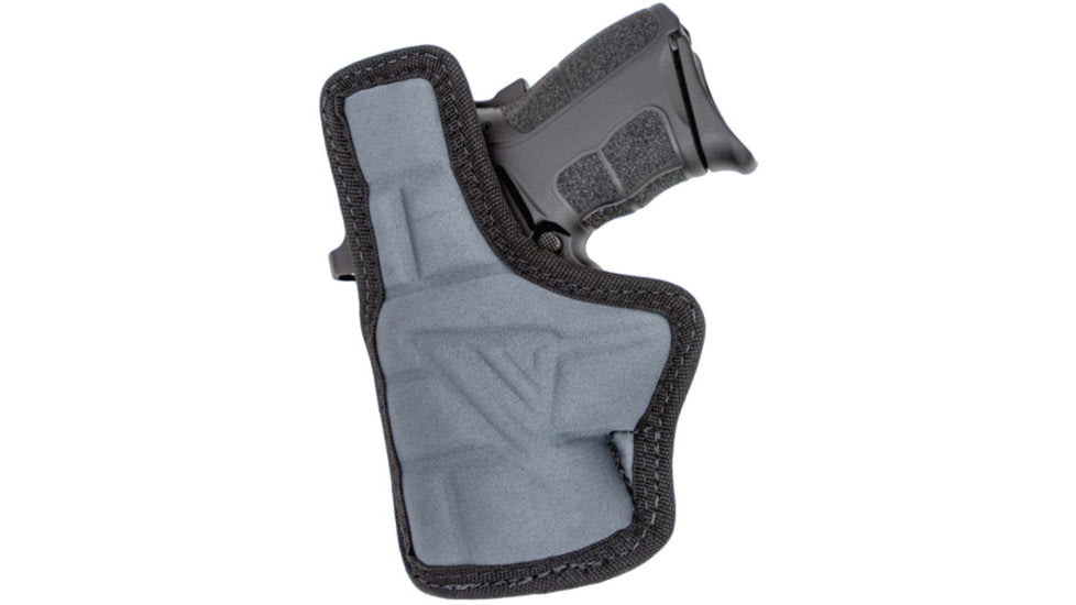 Versacarry Comfort Flex Deluxe IWB Holster, Polymer, Grey Hybrid With Padded Back, Size 4, CFD3114