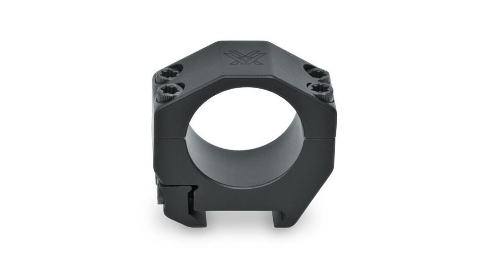 Vortex Precision Matched Rifle Scope Rings, 1 in Tube, Low - 0.76 in, Black, PMR-01-76-W