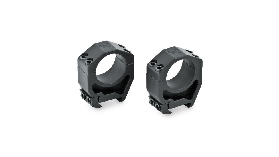 Vortex Precision Matched Rifle Scope Rings, 30 mm Tube, High - 1.45 in, Black, PMR-30-145