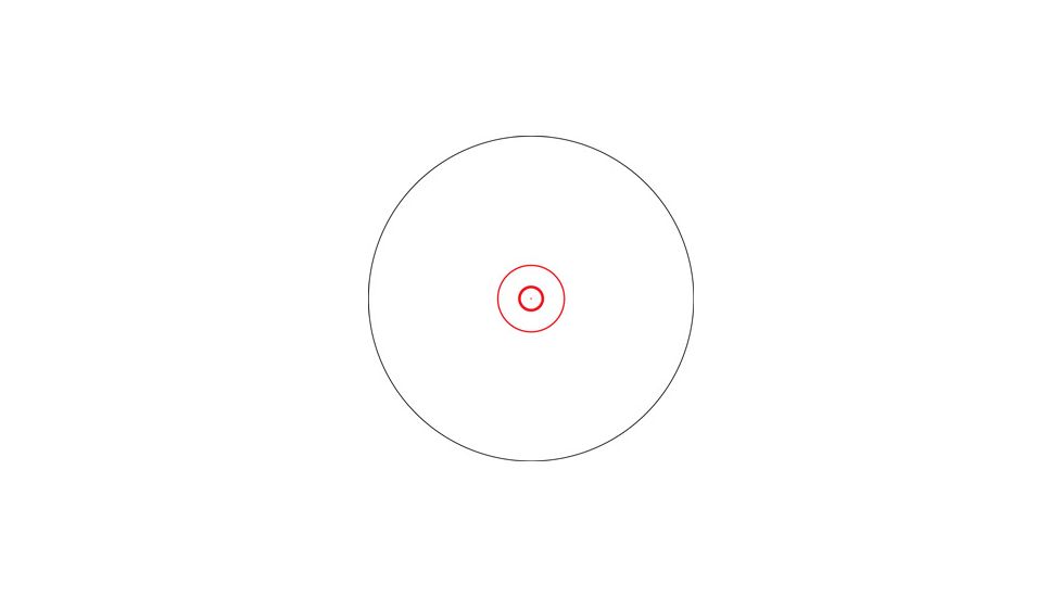 Vortex Spitfire 1x Prism Scope w/ DRT MOA Reticle, Black SPR-1301