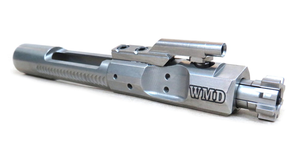 WMD Guns M16/AR-15 Bolt Carrier Group, 6.8 SPC, NiB-X, Nickel, 1-NIBXBCG68SPC