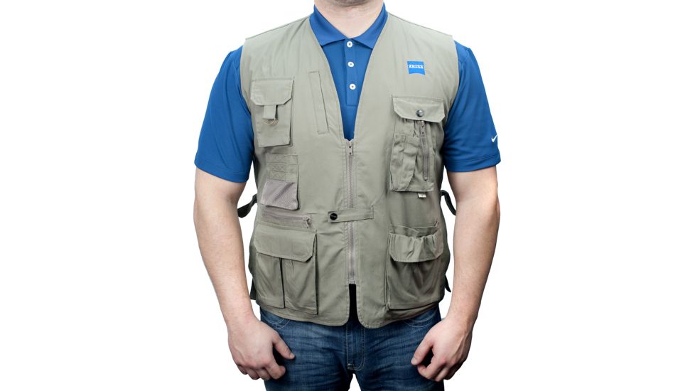 Zeiss Gear Ultimate Birding Vest, Tan | Free Shipping over $49!