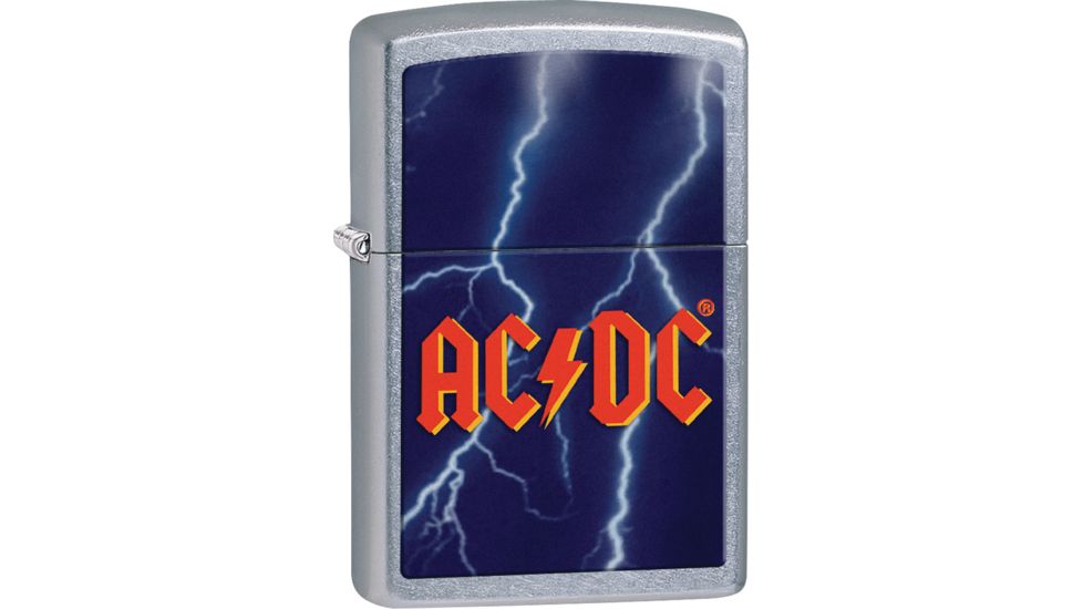 Zippo ACDC Street Chrome Lighter | Free Shipping over $49!