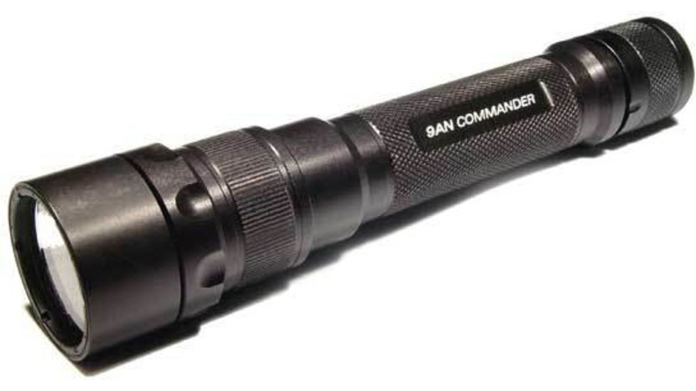 SureFire 9AN Commander Rechargeable Tactical Flashlight Systems Free