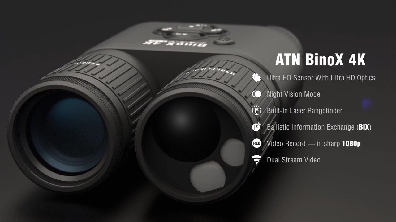 ATN BinoX 4K 416x65mm Smart Day/Night Binoculars 4.3 Star Rating w