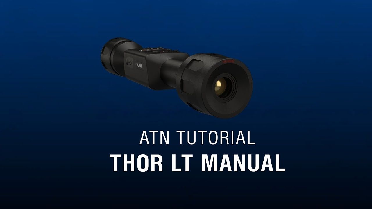 opplanet atn thor lt menu and operations how to guide video