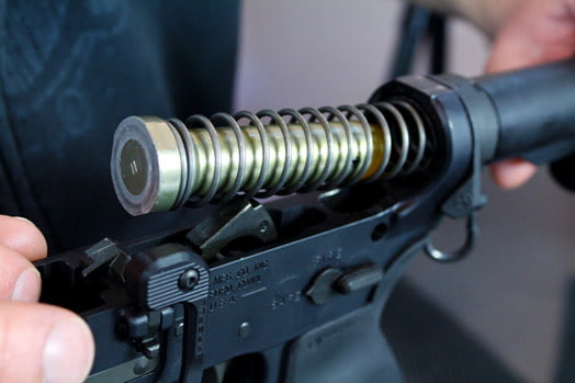 Remove the Buffer and Buffer Spring