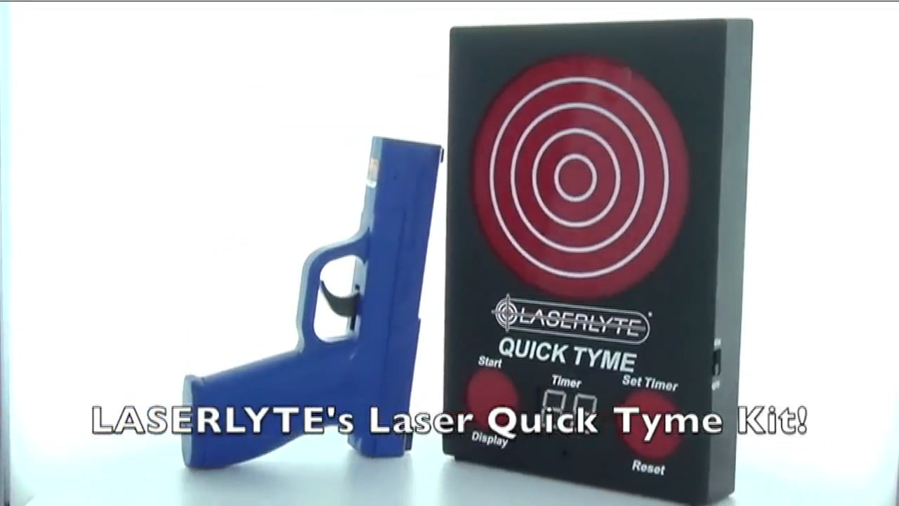 opplanet laserlyte trainer target quick tyme kit video