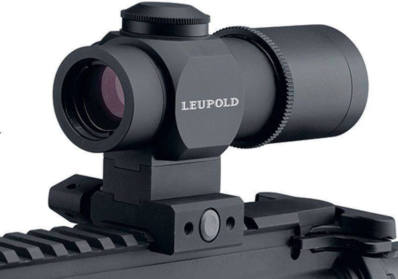 leupold tactical prismatic rifle scope illuminated. 