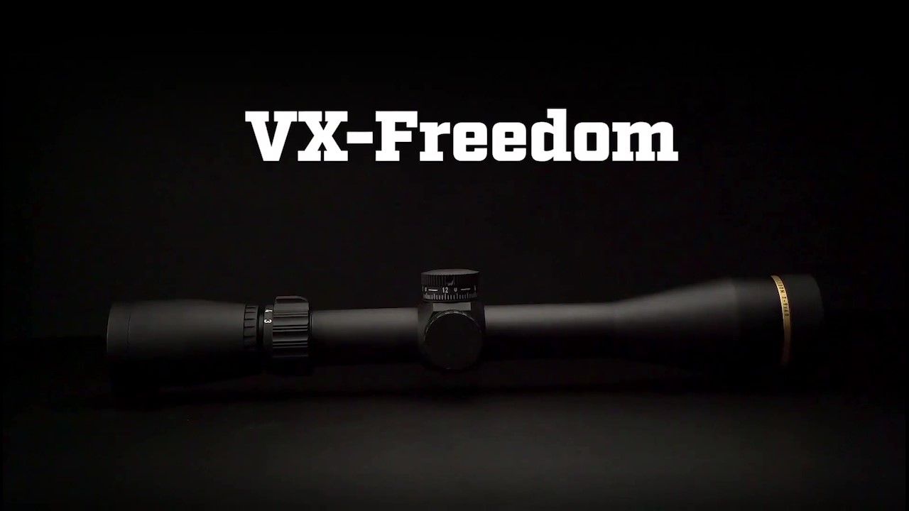 Leupold VXFreedom 618x40mm Rifle Scope, 30 mm Tube, Second Focal