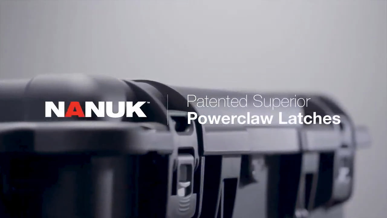 opplanet nanuk powerclaw the best hard case latching system video