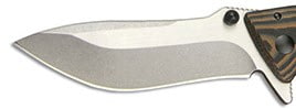 standard knife straight back knife blade