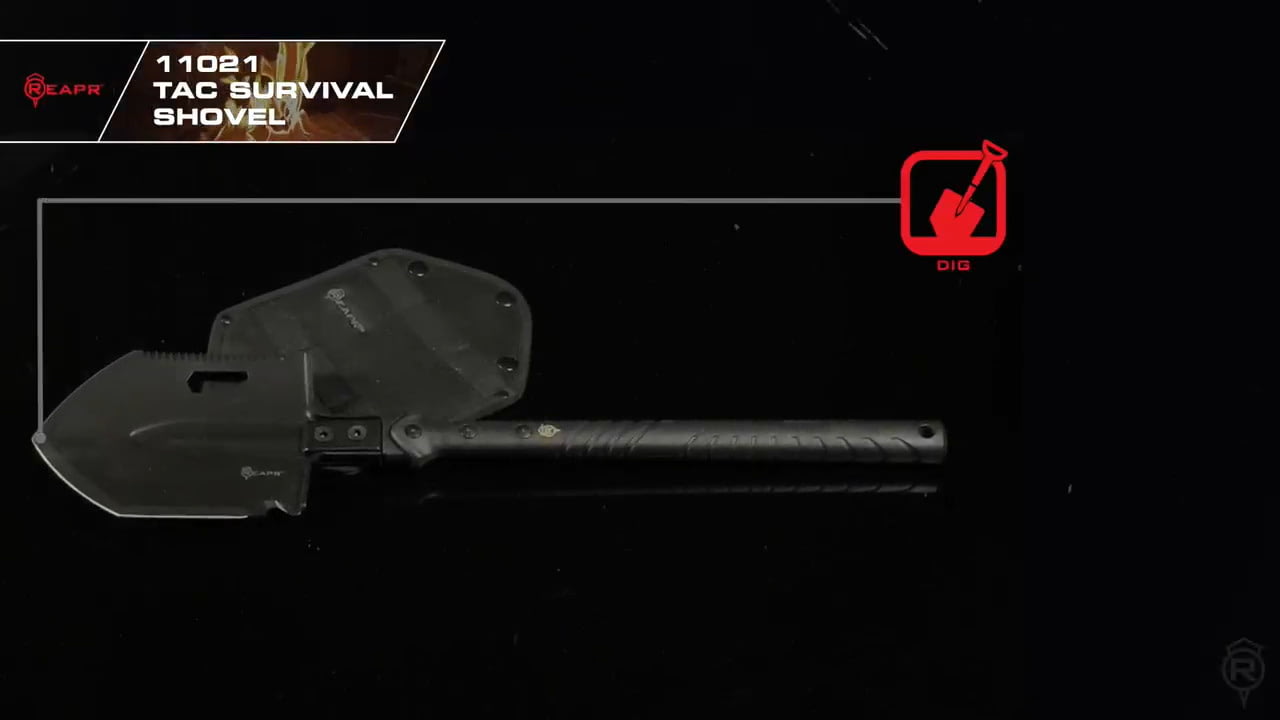 opplanet reapr 11021 tac survival shovel video