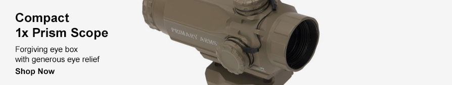 Primary Arms Compact 1x Prism Scope
