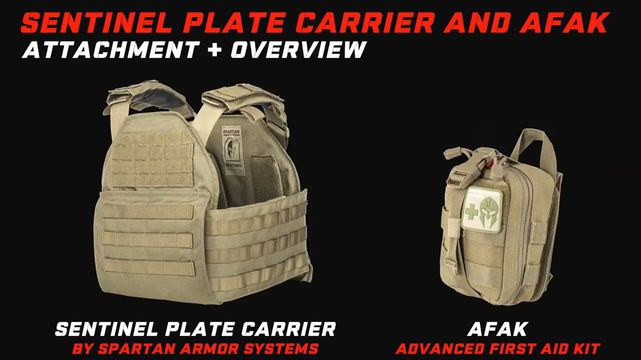 opplanet spartan armor systems sentinel plate carrier video