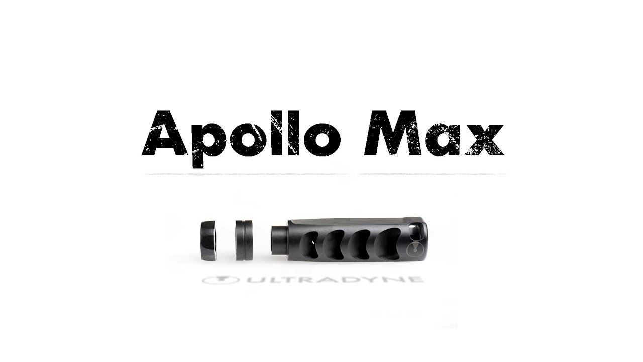 opplanet ultradyne apollo max muzzle brake video