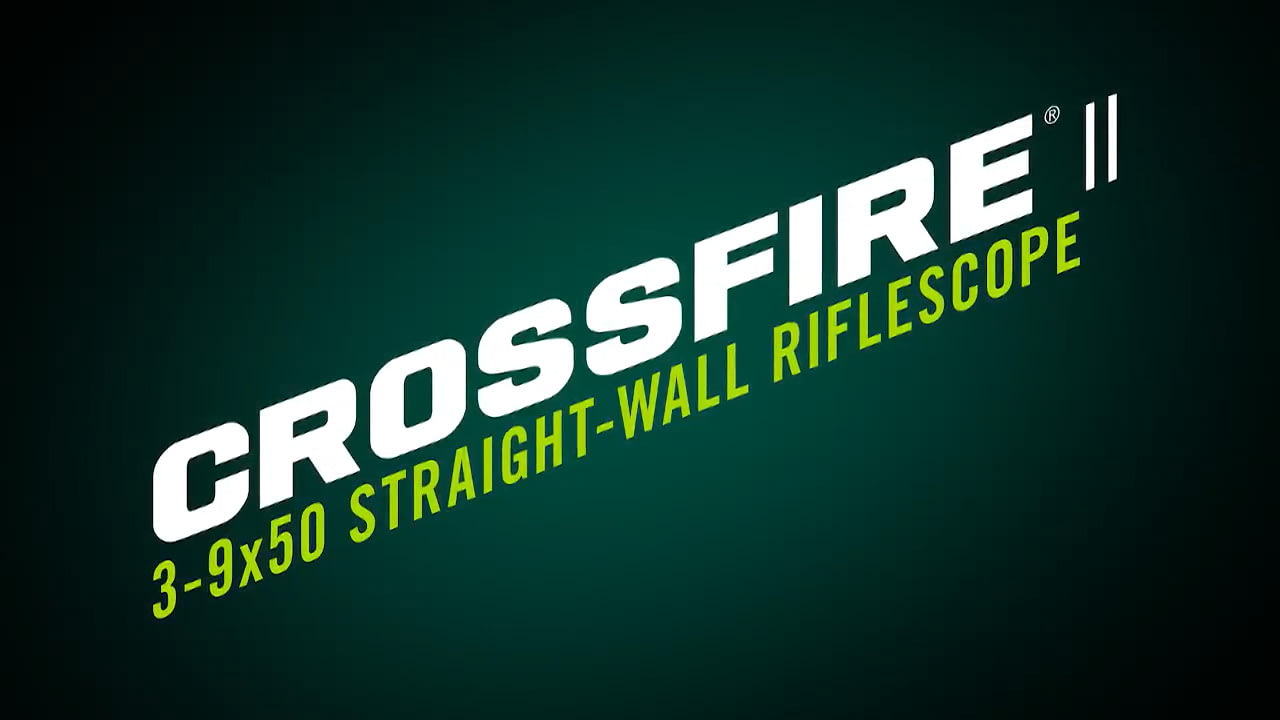 opplanet vortex crossfire ii 3 9x50mm straight wall riflescope video